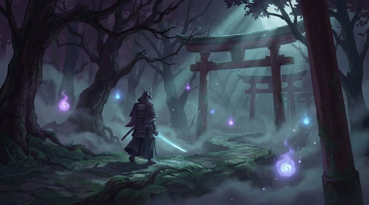 高清视频游戏视频-暗夜森林探索